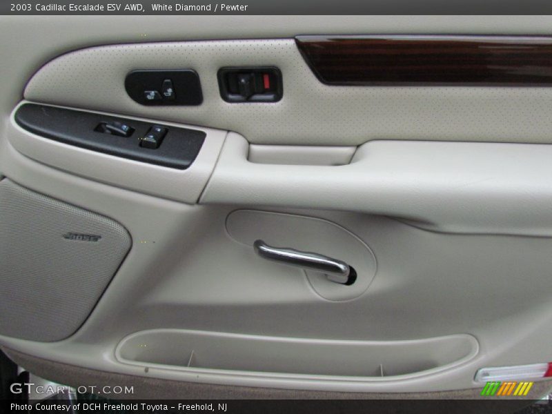 White Diamond / Pewter 2003 Cadillac Escalade ESV AWD
