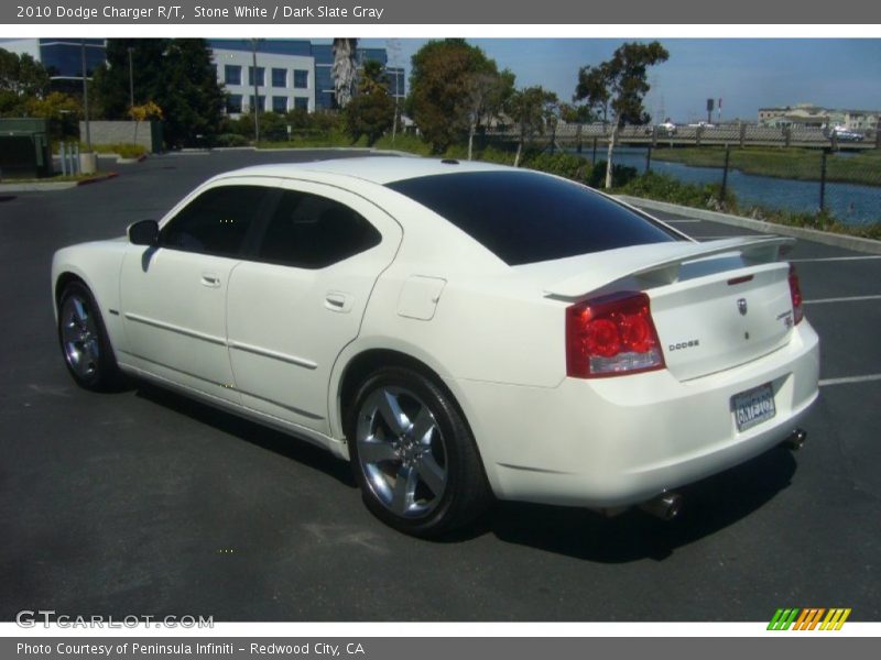 Stone White / Dark Slate Gray 2010 Dodge Charger R/T