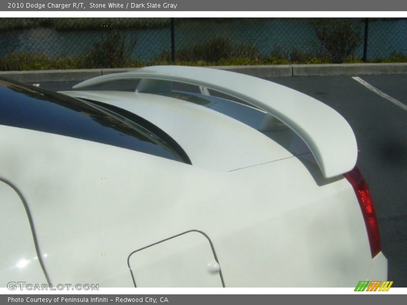 Stone White / Dark Slate Gray 2010 Dodge Charger R/T