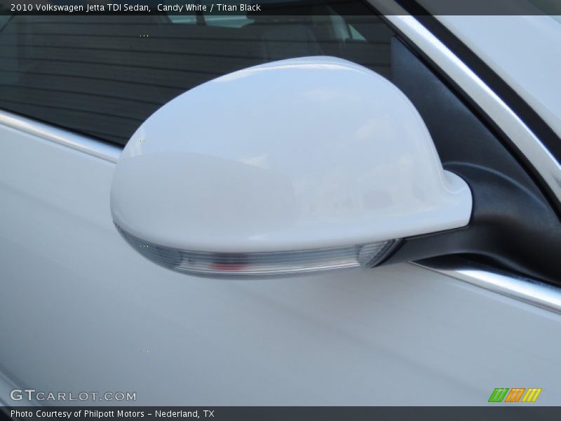 Candy White / Titan Black 2010 Volkswagen Jetta TDI Sedan