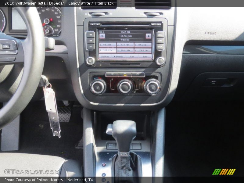 Candy White / Titan Black 2010 Volkswagen Jetta TDI Sedan