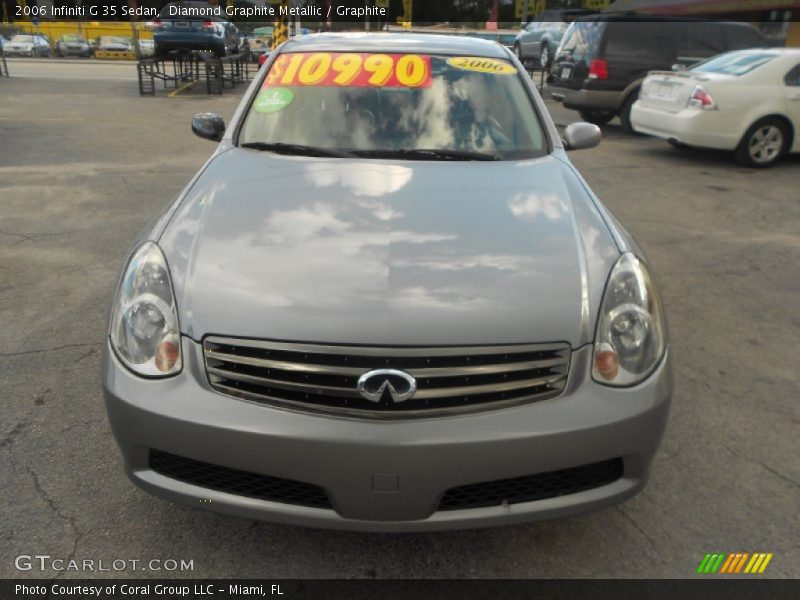 Diamond Graphite Metallic / Graphite 2006 Infiniti G 35 Sedan