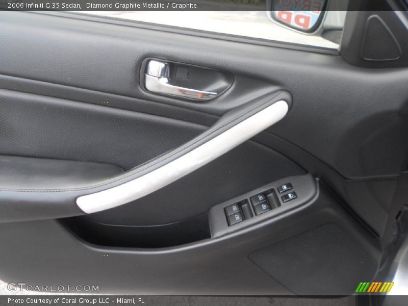 Diamond Graphite Metallic / Graphite 2006 Infiniti G 35 Sedan