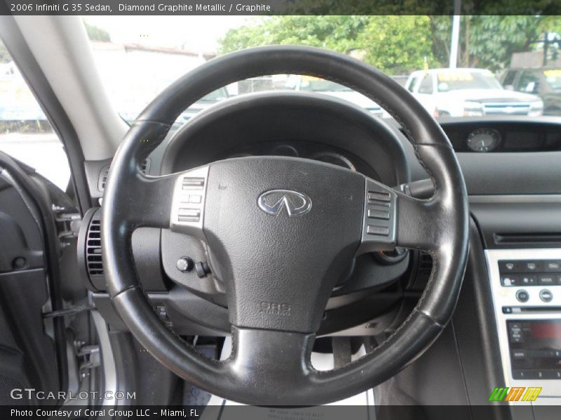 Diamond Graphite Metallic / Graphite 2006 Infiniti G 35 Sedan