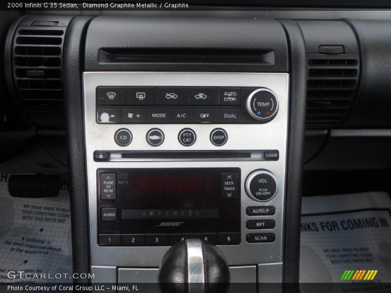 Diamond Graphite Metallic / Graphite 2006 Infiniti G 35 Sedan