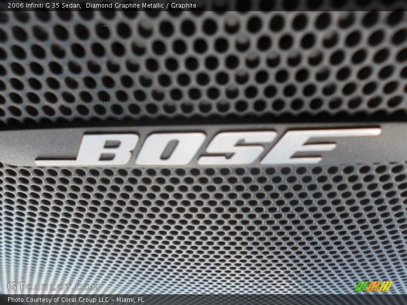 Diamond Graphite Metallic / Graphite 2006 Infiniti G 35 Sedan