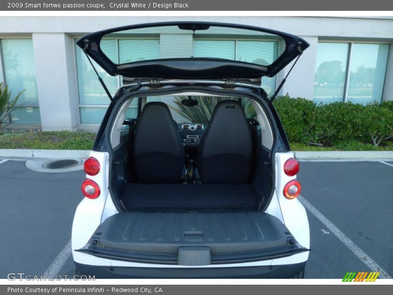 Crystal White / Design Black 2009 Smart fortwo passion coupe