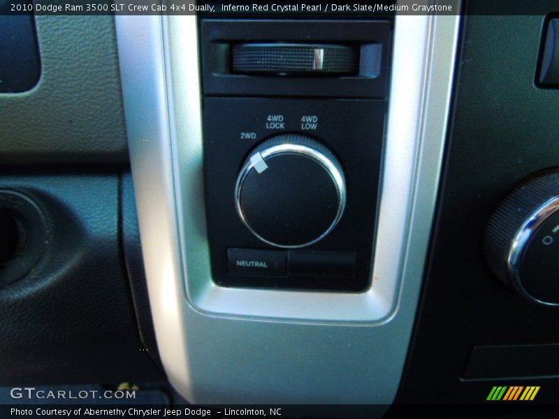 Inferno Red Crystal Pearl / Dark Slate/Medium Graystone 2010 Dodge Ram 3500 SLT Crew Cab 4x4 Dually