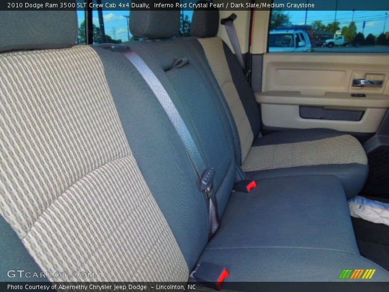 Inferno Red Crystal Pearl / Dark Slate/Medium Graystone 2010 Dodge Ram 3500 SLT Crew Cab 4x4 Dually