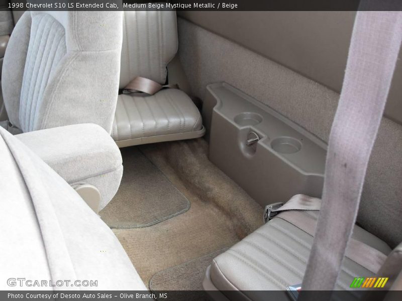 Medium Beige Mystique Metallic / Beige 1998 Chevrolet S10 LS Extended Cab