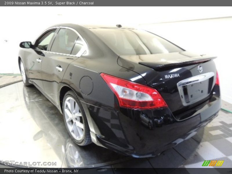 Super Black / Charcoal 2009 Nissan Maxima 3.5 SV