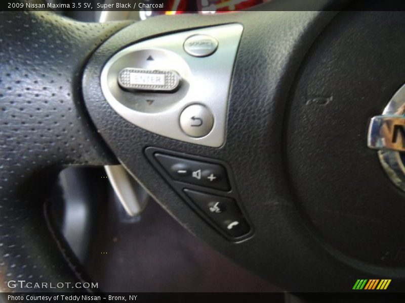 Super Black / Charcoal 2009 Nissan Maxima 3.5 SV