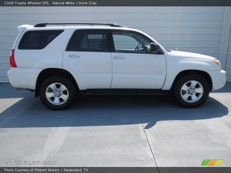 Natural White / Stone Gray 2008 Toyota 4Runner SR5