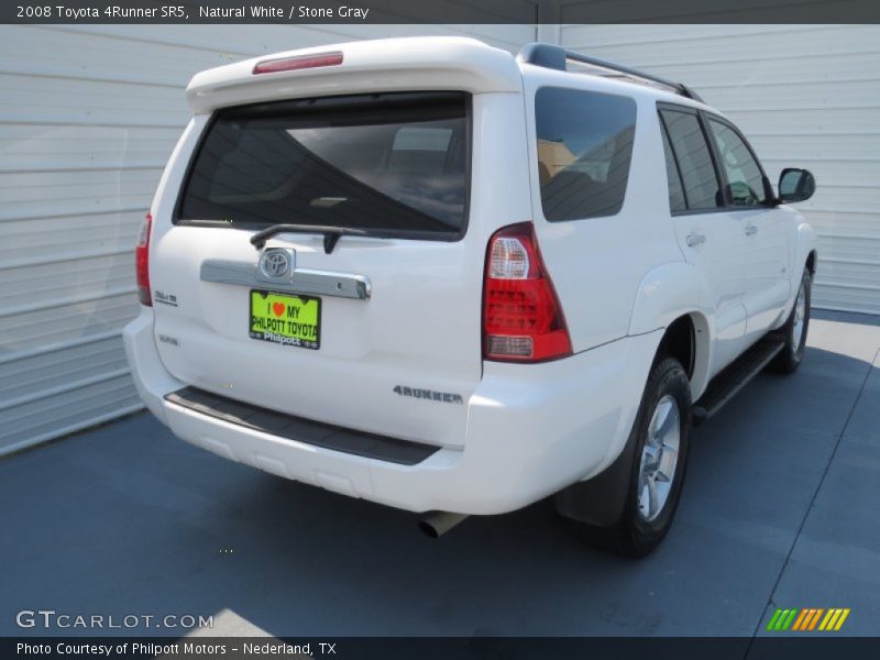 Natural White / Stone Gray 2008 Toyota 4Runner SR5