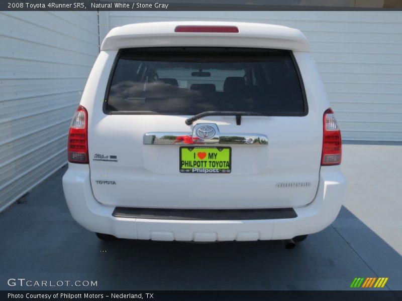 Natural White / Stone Gray 2008 Toyota 4Runner SR5