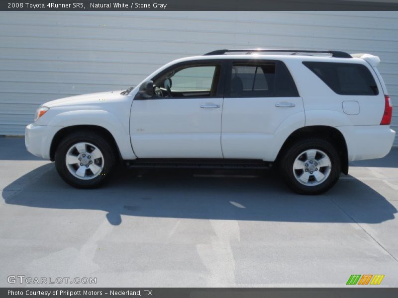 Natural White / Stone Gray 2008 Toyota 4Runner SR5