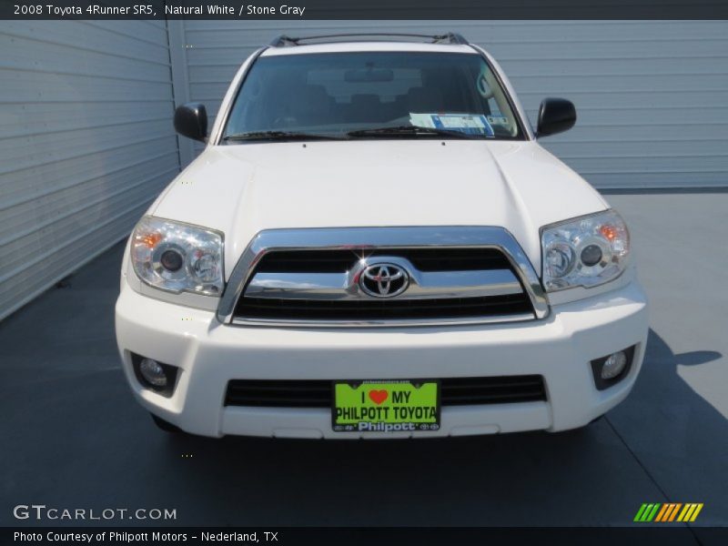 Natural White / Stone Gray 2008 Toyota 4Runner SR5
