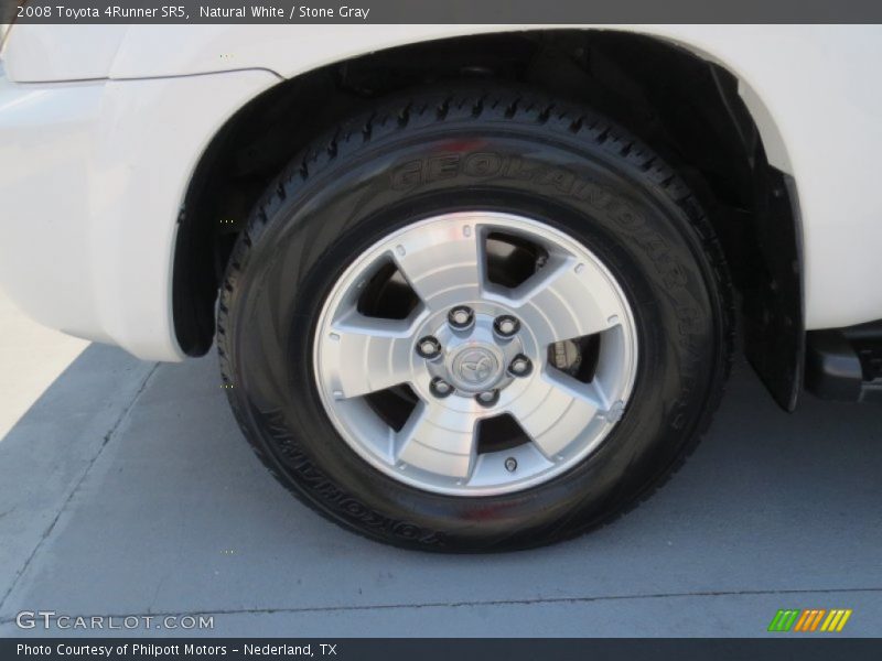 Natural White / Stone Gray 2008 Toyota 4Runner SR5