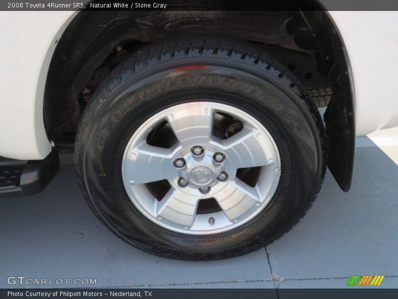 Natural White / Stone Gray 2008 Toyota 4Runner SR5