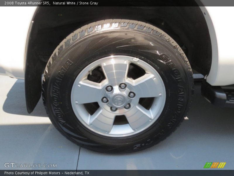 Natural White / Stone Gray 2008 Toyota 4Runner SR5