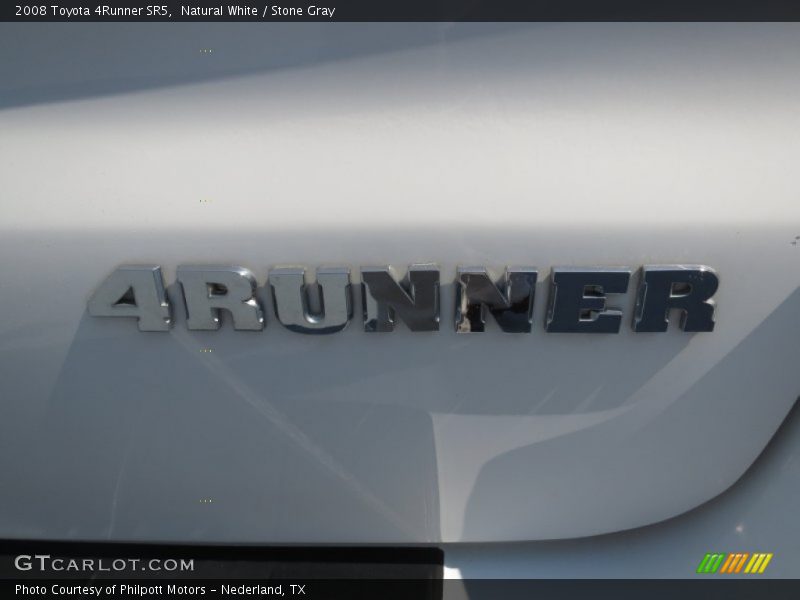Natural White / Stone Gray 2008 Toyota 4Runner SR5