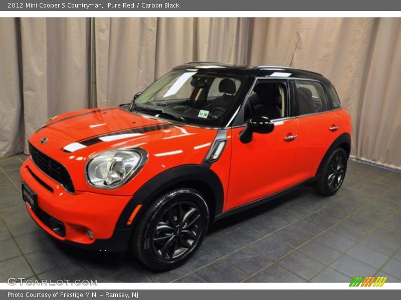 Pure Red / Carbon Black 2012 Mini Cooper S Countryman
