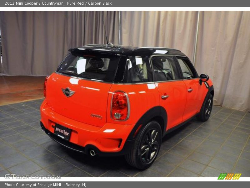 Pure Red / Carbon Black 2012 Mini Cooper S Countryman