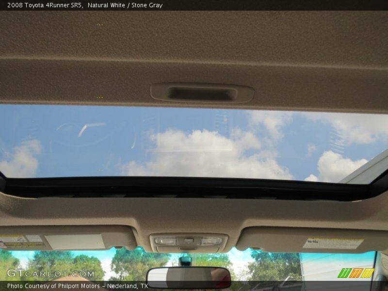 Natural White / Stone Gray 2008 Toyota 4Runner SR5