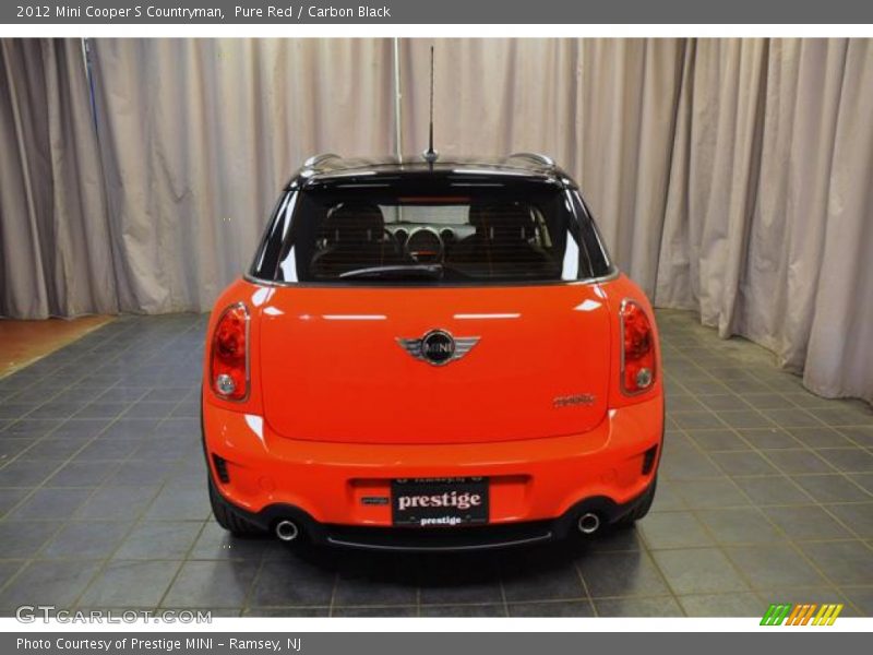 Pure Red / Carbon Black 2012 Mini Cooper S Countryman
