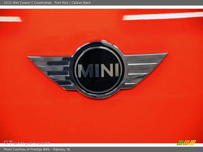 Pure Red / Carbon Black 2012 Mini Cooper S Countryman