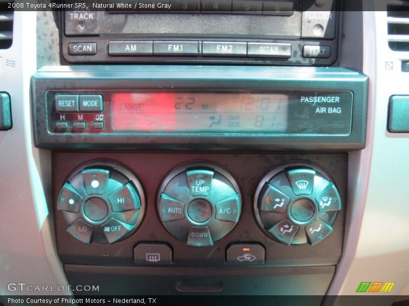Natural White / Stone Gray 2008 Toyota 4Runner SR5