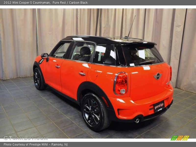 Pure Red / Carbon Black 2012 Mini Cooper S Countryman