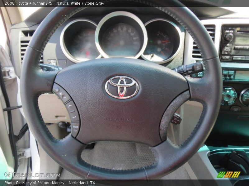 Natural White / Stone Gray 2008 Toyota 4Runner SR5