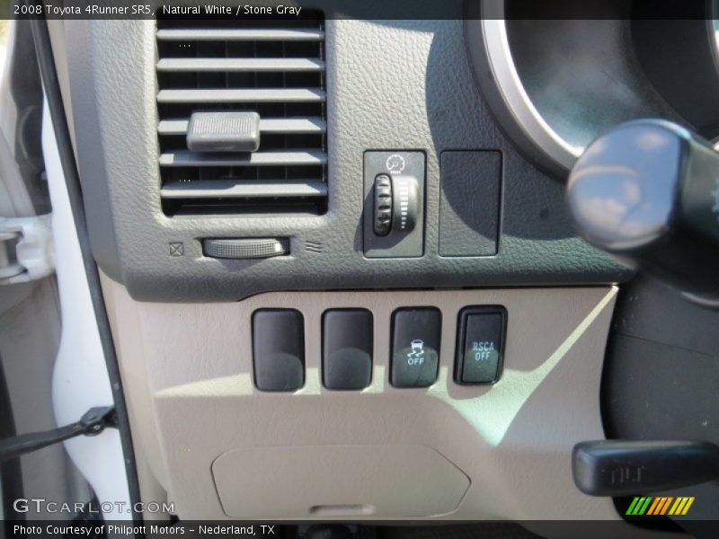Natural White / Stone Gray 2008 Toyota 4Runner SR5