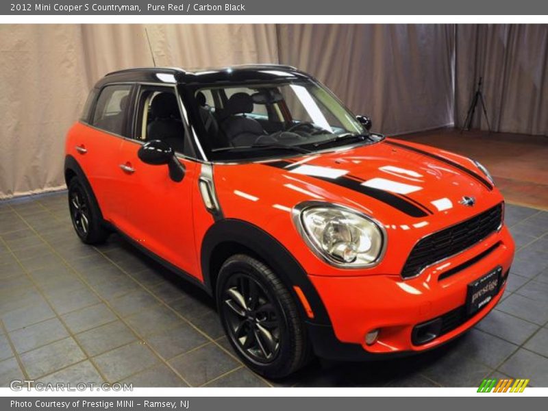 Pure Red / Carbon Black 2012 Mini Cooper S Countryman