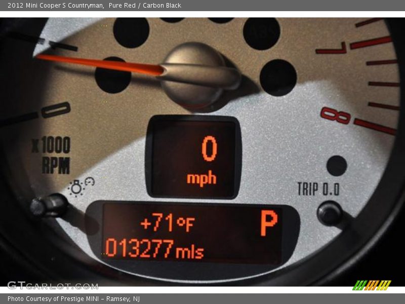 Pure Red / Carbon Black 2012 Mini Cooper S Countryman