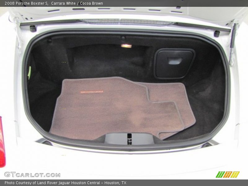  2008 Boxster S Trunk