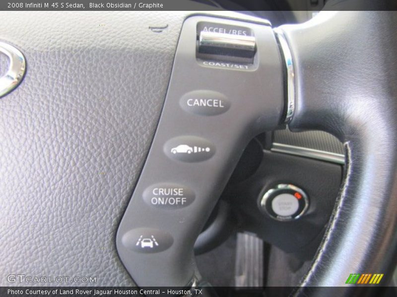 Black Obsidian / Graphite 2008 Infiniti M 45 S Sedan