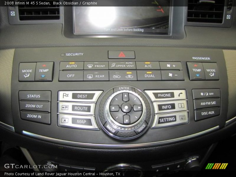 Black Obsidian / Graphite 2008 Infiniti M 45 S Sedan