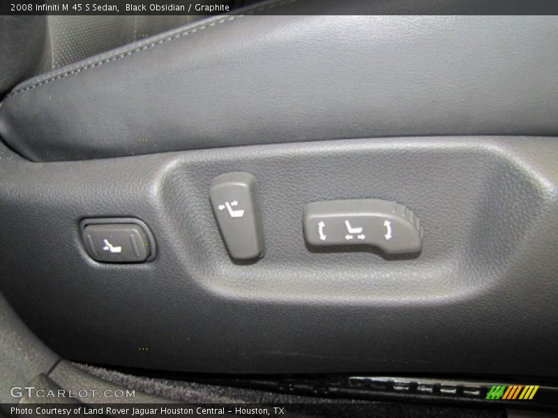 Black Obsidian / Graphite 2008 Infiniti M 45 S Sedan