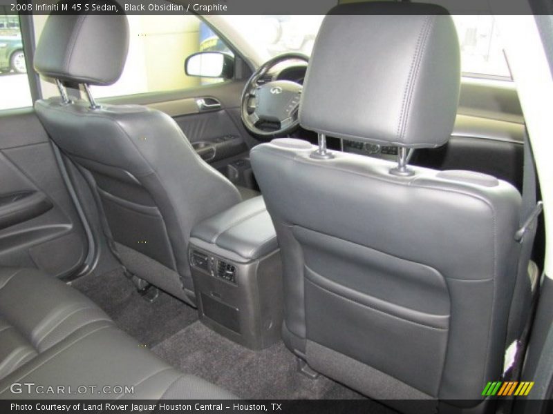 Black Obsidian / Graphite 2008 Infiniti M 45 S Sedan