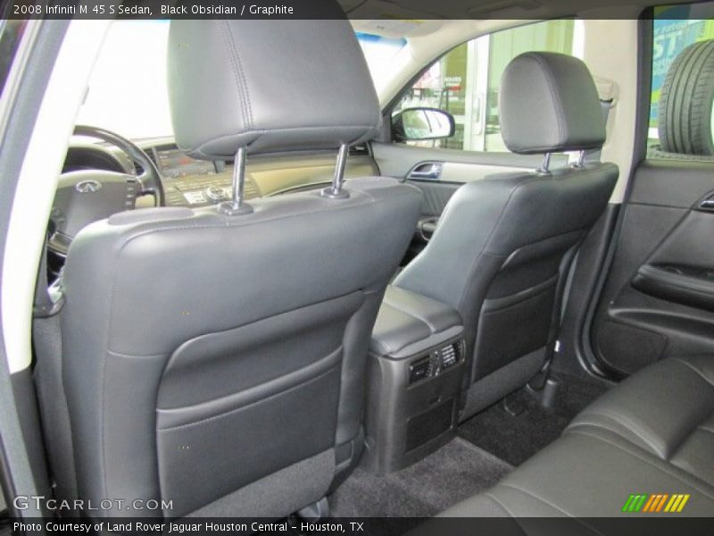 Black Obsidian / Graphite 2008 Infiniti M 45 S Sedan