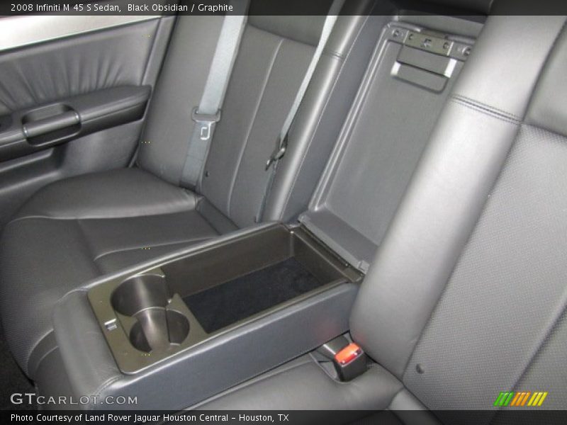 Black Obsidian / Graphite 2008 Infiniti M 45 S Sedan