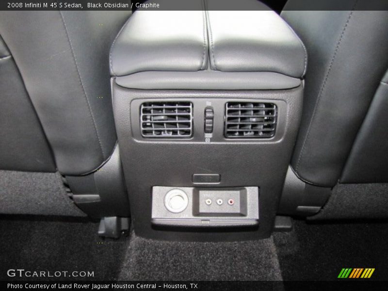 Black Obsidian / Graphite 2008 Infiniti M 45 S Sedan