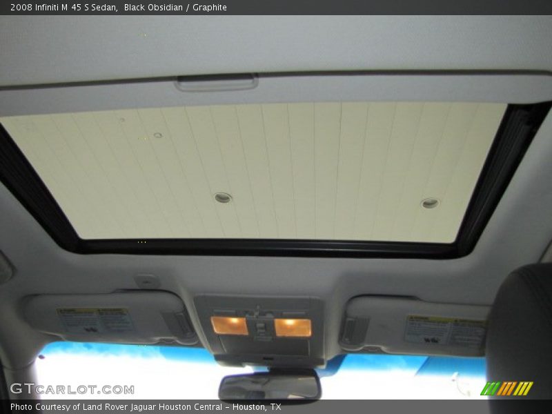 Black Obsidian / Graphite 2008 Infiniti M 45 S Sedan