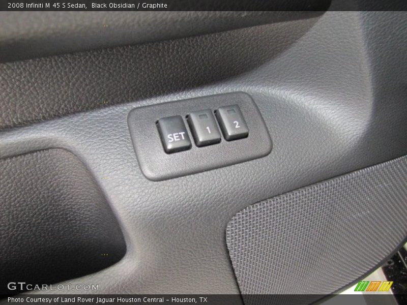Black Obsidian / Graphite 2008 Infiniti M 45 S Sedan
