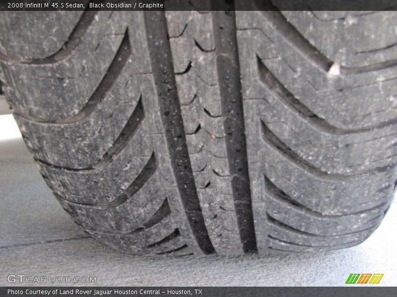 Black Obsidian / Graphite 2008 Infiniti M 45 S Sedan