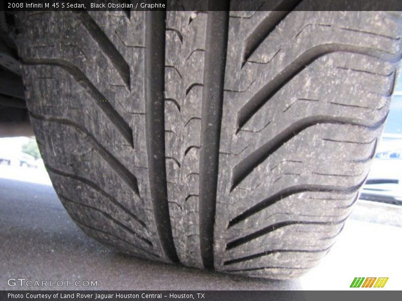 Black Obsidian / Graphite 2008 Infiniti M 45 S Sedan