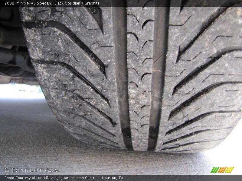 Black Obsidian / Graphite 2008 Infiniti M 45 S Sedan