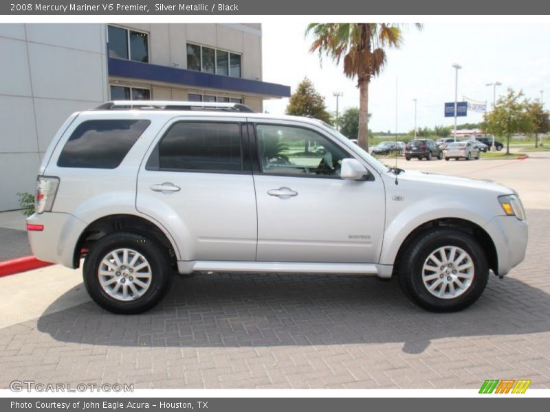 Silver Metallic / Black 2008 Mercury Mariner V6 Premier